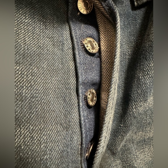 Re/Done new with tags dark wash wide leg jeans - Picture 4 of 7